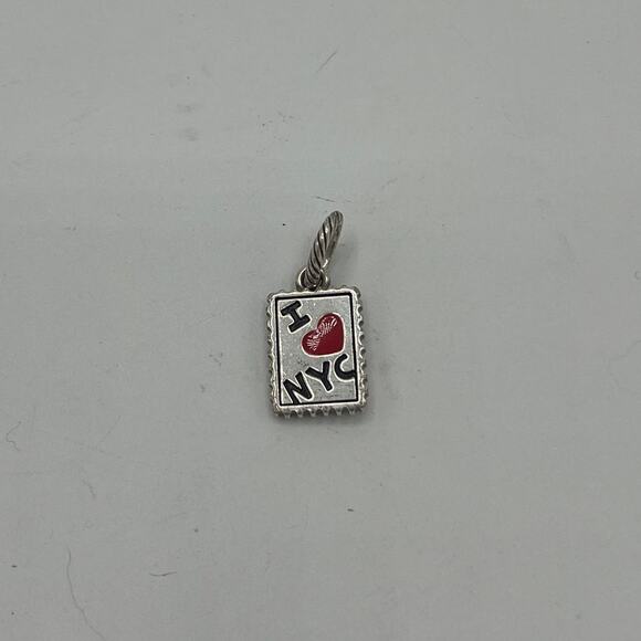 Brighton I Love New York Stamp Charm - Picture 2 of 2